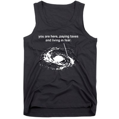 Bricksnpapers You Are Here Paying Taxes And Living In Fear Tank Top