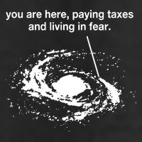 Bricksnpapers You Are Here Paying Taxes And Living In Fear Golf Towel