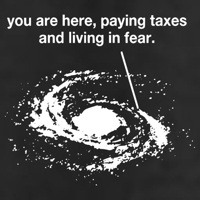 Bricksnpapers You Are Here Paying Taxes And Living In Fear Golf Towel