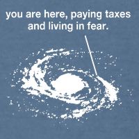Bricksnpapers You Are Here Paying Taxes And Living In Fear Garment-Dyed Sweatshirt