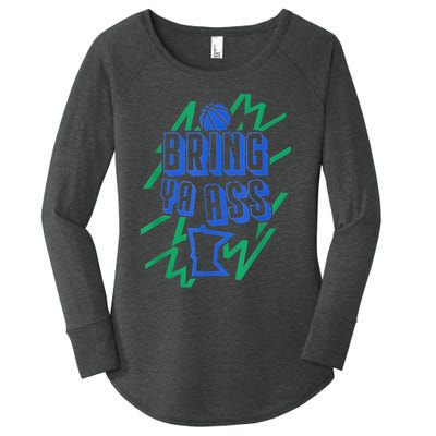 Bring Ya Ass To Minnesota Women's Perfect Tri Tunic Long Sleeve Shirt