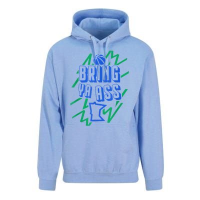 Bring Ya Ass To Minnesota Unisex Surf Hoodie