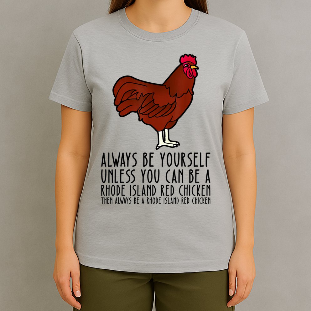 Be Yourself Always And Be A Rhode Island Red Chicken T-Shirt