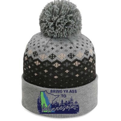 Bring Ya Ass To Minnesota The Baniff Cuffed Pom Beanie