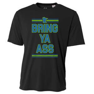 Bring Ya Ass To Minnesota Cooling Performance Crew T-Shirt