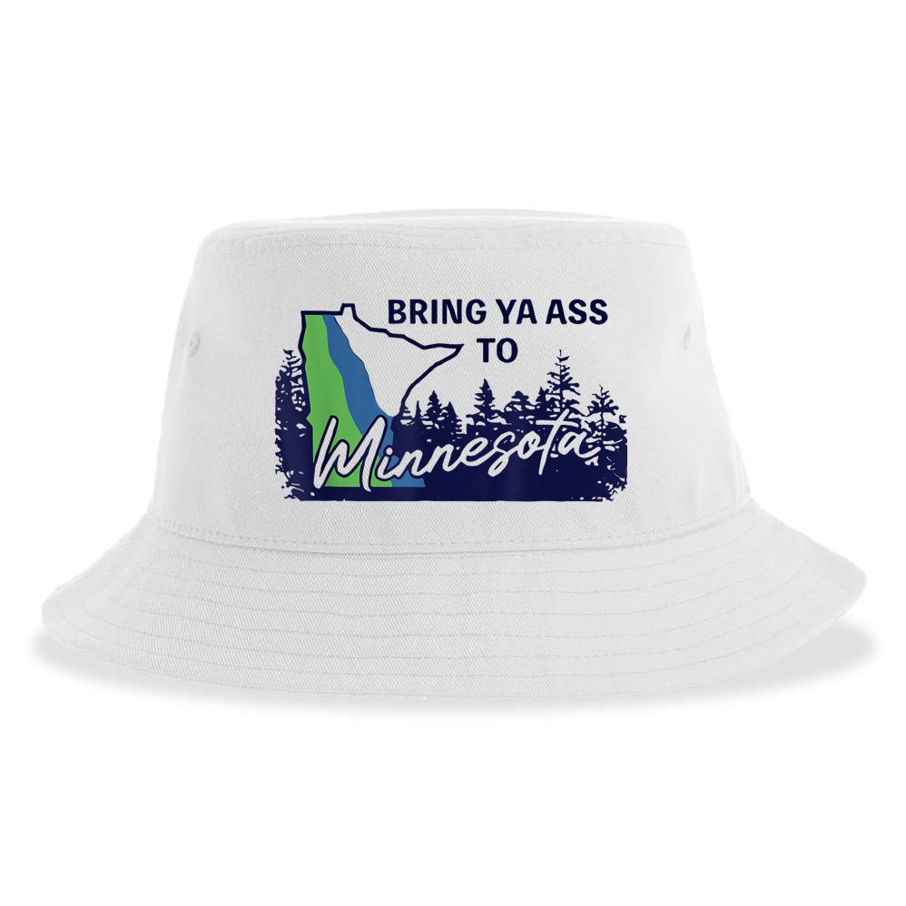 Bring Ya Ass To Minnesota Sustainable Bucket Hat
