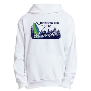 Bring Ya Ass To Minnesota Urban Pullover Hoodie