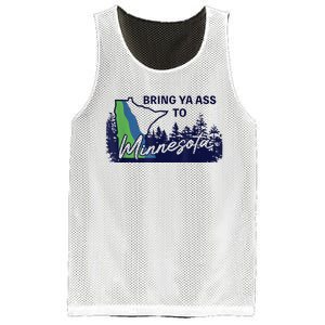 Bring Ya Ass To Minnesota Mesh Reversible Basketball Jersey Tank