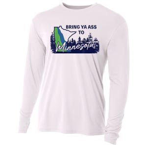 Bring Ya Ass To Minnesota Cooling Performance Long Sleeve Crew