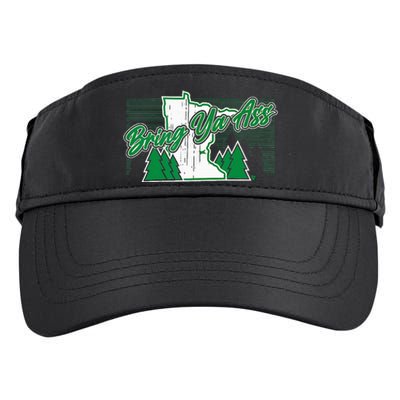 Bring Ya Ass Minnesota Basketball Adult Drive Performance Visor