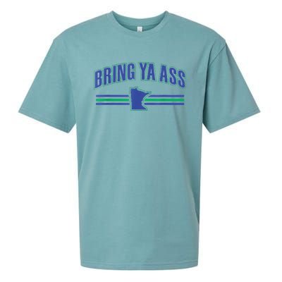 Bring Ya Ass To Minnesota Funny Minnesota Anthony Says Sueded Cloud Jersey T-Shirt