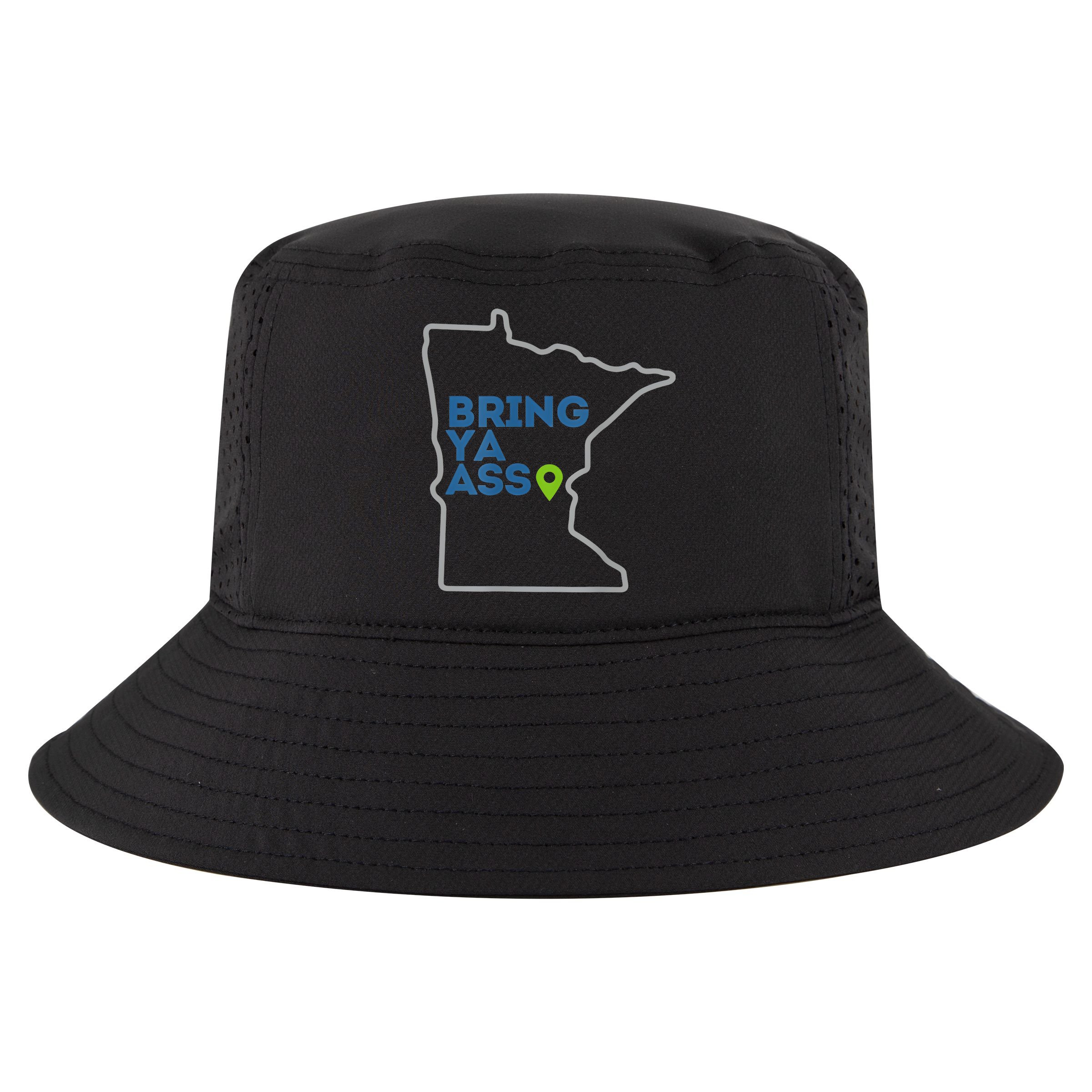 Bring Ya Ass To Minnesota Mn Cool Comfort Performance Bucket Hat