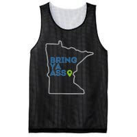 Bring Ya Ass To Minnesota Mn Mesh Reversible Basketball Jersey Tank