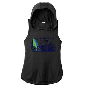 Bring Ya Assro Mirresota Ladies PosiCharge Tri-Blend Wicking Draft Hoodie Tank