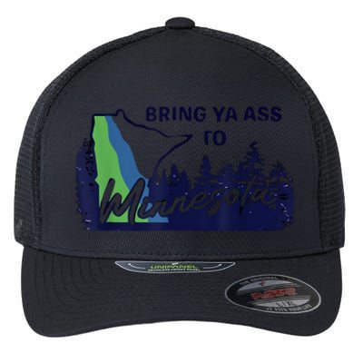 Bring Ya Assro Mirresota Flexfit Unipanel Trucker Cap