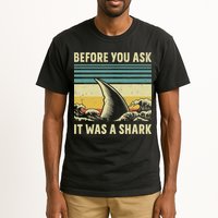 Before Your Ask It Was A Shark Funny Amputation Surgery Tall T-Shirt