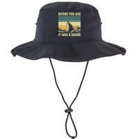 Before Your Ask It Was A Shark Funny Amputation Surgery Bucket Hat