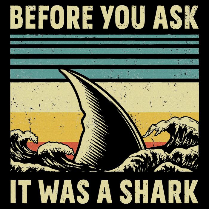 Before Your Ask It Was A Shark Funny Amputation Surgery Short Acrylic Beanie