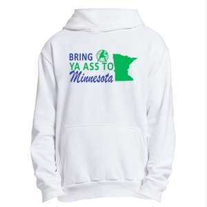 Bring Ya Ass To Minnesota Funny Minnesota Anthony Urban Pullover Hoodie