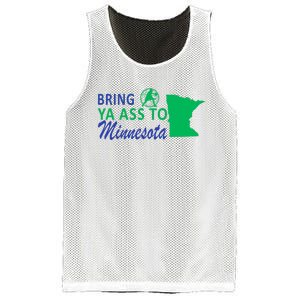 Bring Ya Ass To Minnesota Funny Minnesota Anthony Mesh Reversible Basketball Jersey Tank