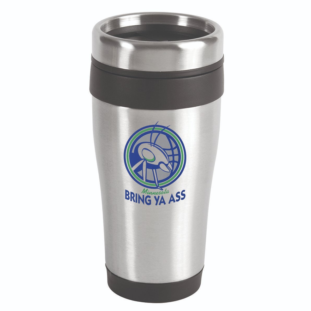 Bring Ya Ass Retro Style Ants 16oz Travel Tumbler