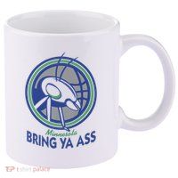 Bring Ya Ass Retro Style Ants 11oz C Handle Ceramic Mug