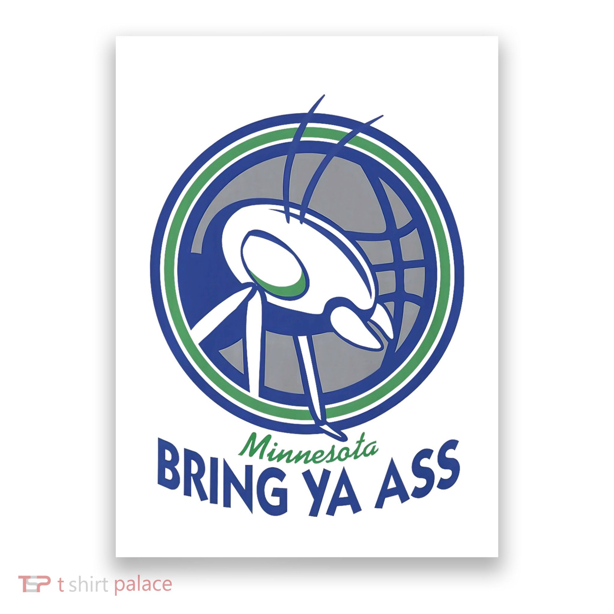 Bring Ya Ass Retro Style Ants Poster