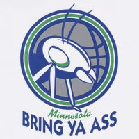 Bring Ya Ass Retro Style Ants Cropped Pullover Crew