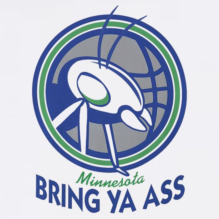 Bring Ya Ass Retro Style Ants Cropped Pullover Crew