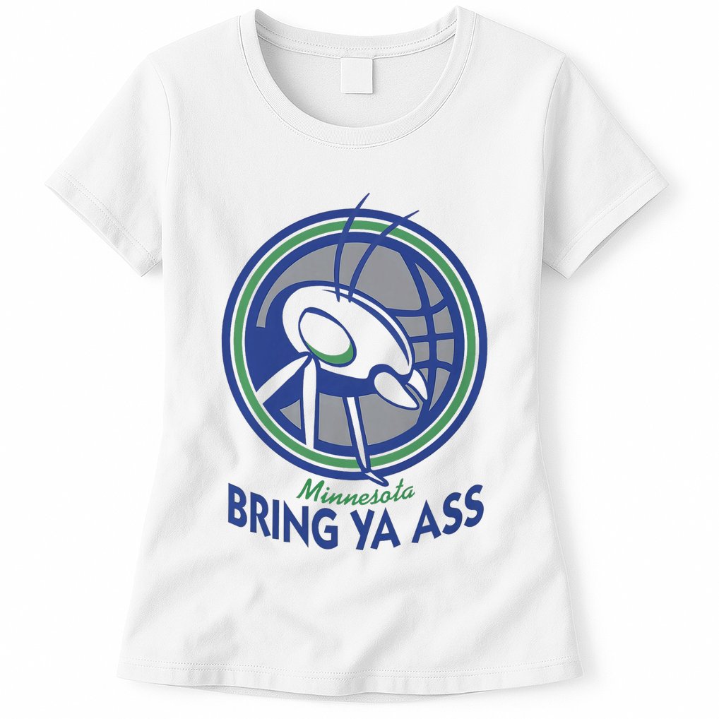 Bring Ya Ass Retro Style Ants Womens T-Shirt