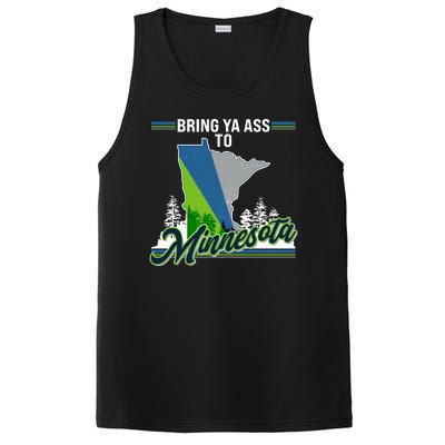 Bring Ya Ass To Minnesota Basketball Sports Fan PosiCharge Competitor Tank