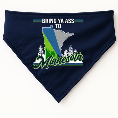 Bring Ya Ass To Minnesota Basketball Sports Fan USA-Made Doggie Bandana