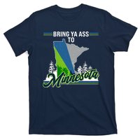 Bring Ya Ass To Minnesota Basketball Sports Fan T-Shirt