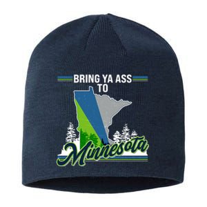 Bring Ya Ass To Minnesota Basketball Sports Fan Sustainable Beanie