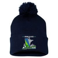 Bring Ya Ass To Minnesota Basketball Sports Fan Pom Pom 12in Knit Beanie