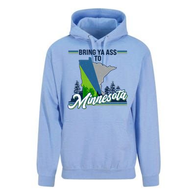 Bring Ya Ass To Minnesota Basketball Sports Fan Unisex Surf Hoodie