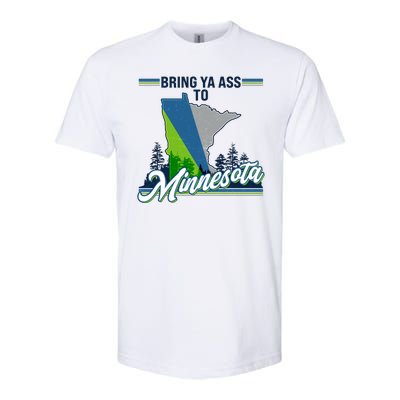 Bring Ya Ass To Minnesota Basketball Sports Fan Softstyle CVC T-Shirt