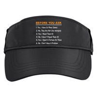 Before You Ask Yes I Have So Many Games Funny Board Game Adult Drive Performance Visor