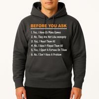 Before You Ask Yes I Have So Many Games Funny Board Game Hoodie