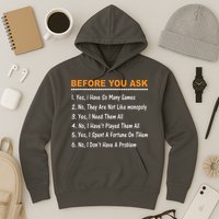 Before You Ask Yes I Have So Many Games Funny Board Game Hoodie