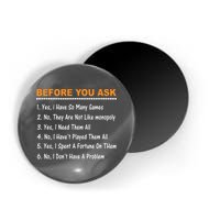 Before You Ask Yes I Have So Many Games Funny Board Game Magnet
