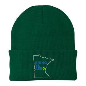 Bring Ya Ass To Mn Knit Cap Winter Beanie