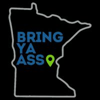 Bring Ya Ass To Mn Cropped Pullover Crew