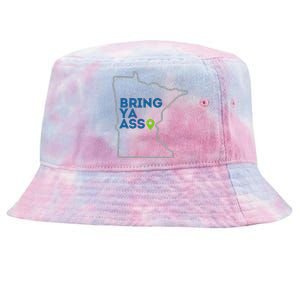 Bring Ya Ass To Mn Tie-Dyed Bucket Hat