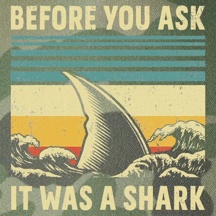 Before Your Ask It Was A Shark Funny Amputation Surgery Legacy Tie Dye Trucker Hat
