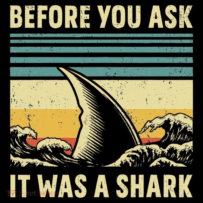 Before Your Ask It Was A Shark Funny Amputation Surgery Magnet