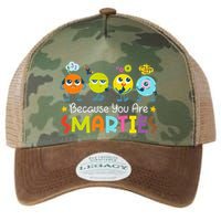 Because You Are Smarties Test Day Teacher Testing Day Exam Legacy Tie Dye Trucker Hat