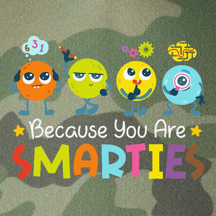 Because You Are Smarties Test Day Teacher Testing Day Exam Legacy Tie Dye Trucker Hat