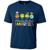 Because You Are Smarties Test Day Teacher Testing Day Exam Performance Shirt