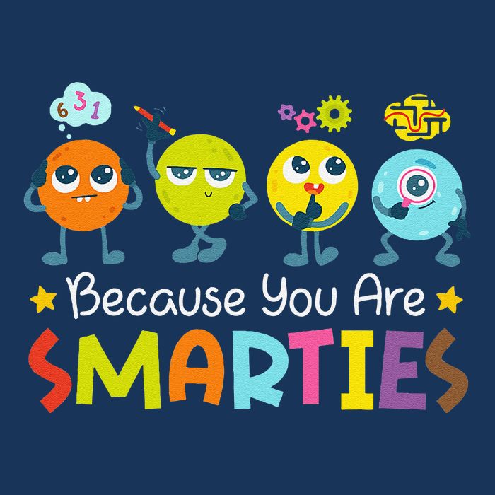 Because You Are Smarties Test Day Teacher Testing Day Exam Sustainable Bucket Hat